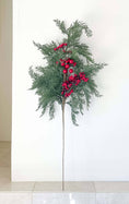 Load image into Gallery viewer, Red Berry Cedar Stem 36" Real Touch-Kind Reason Co.