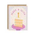Load image into Gallery viewer, Make A Wish - Confetti Birthday Cake Card-Kind Reason Co.