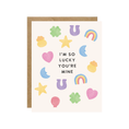 Load image into Gallery viewer, So Lucky You're Mine - Charms Cereal Love Card