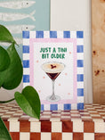Load image into Gallery viewer, Tini Bit Older - Espresso Martini Cocktail Birthday Card