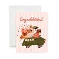 Load image into Gallery viewer, The Wedding Sendoff - Bears Wedding Card