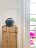 Load image into Gallery viewer, Elna Terracotta Vase – Rounded Charcoal Form-Kind Reason Co.