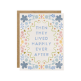 Load image into Gallery viewer, Happily Ever After - Storybook Floral Folk Wedding Card