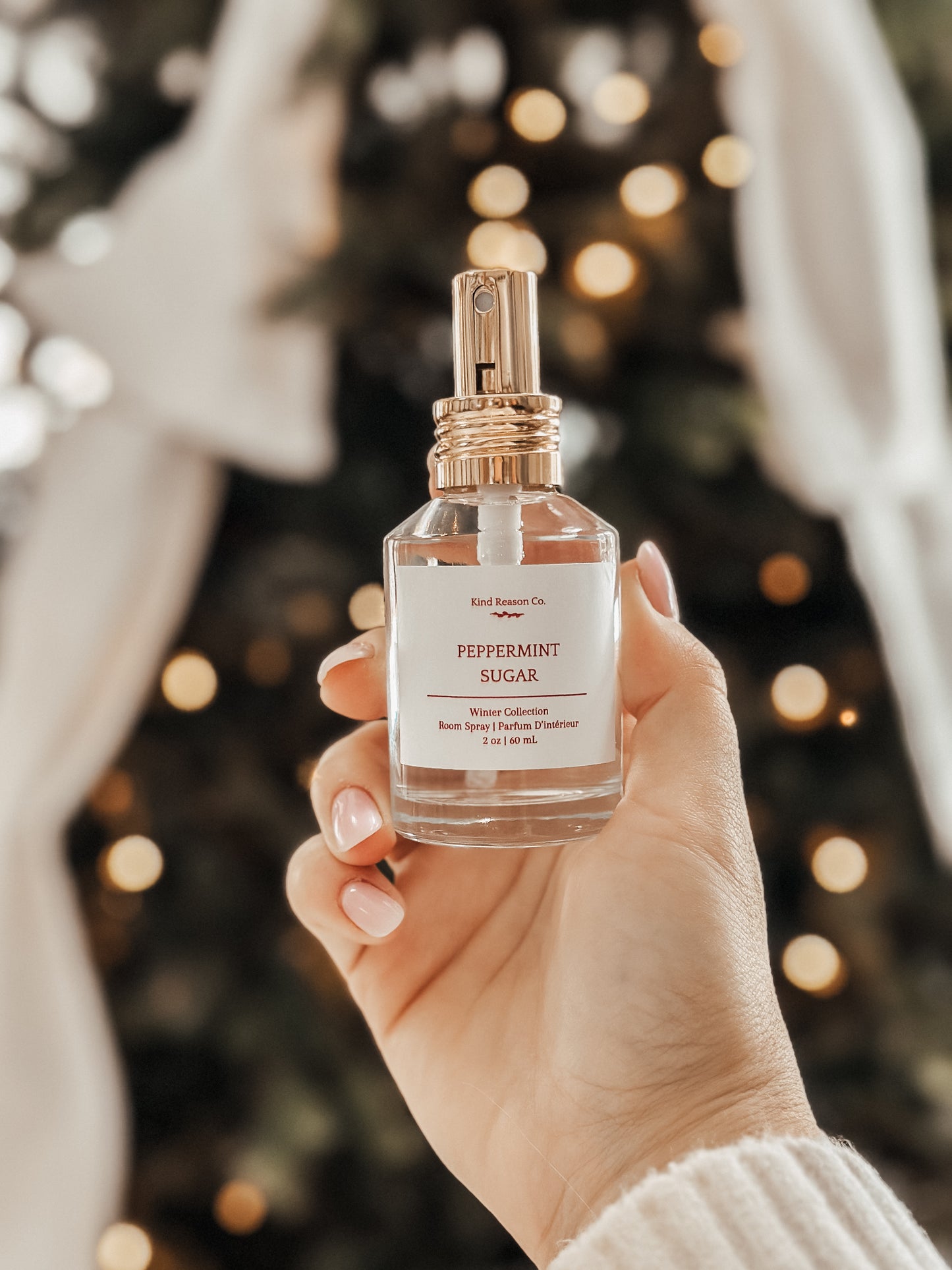 Peppermint Sugar - Mini Room & Linen Spray