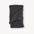 Load image into Gallery viewer, French Waffle Towel - Anthracite-Kind Reason Co.