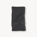 Load image into Gallery viewer, French Waffle Hand Towel - Anthracite-Kind Reason Co.