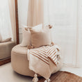 Load image into Gallery viewer, Crinkle Pillow - White