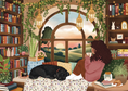 Load image into Gallery viewer, Book Nook | 1000-Piece Puzzle | Designed in Canada