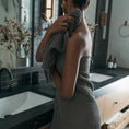 Load image into Gallery viewer, French Waffle Towel - Anthracite