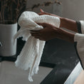 Load image into Gallery viewer, French Waffle Hand Towel - Blanche