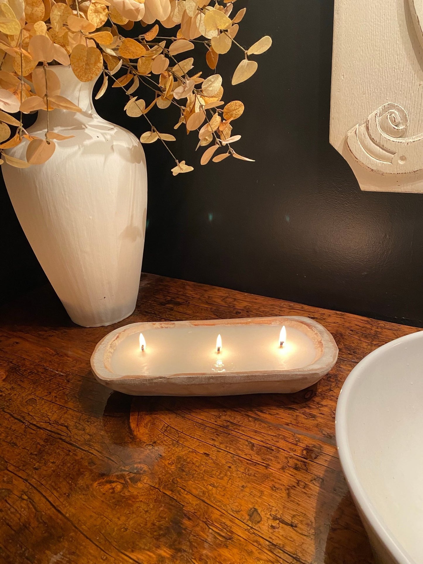 White Small Dough Bowl - Kind Reason Co.
