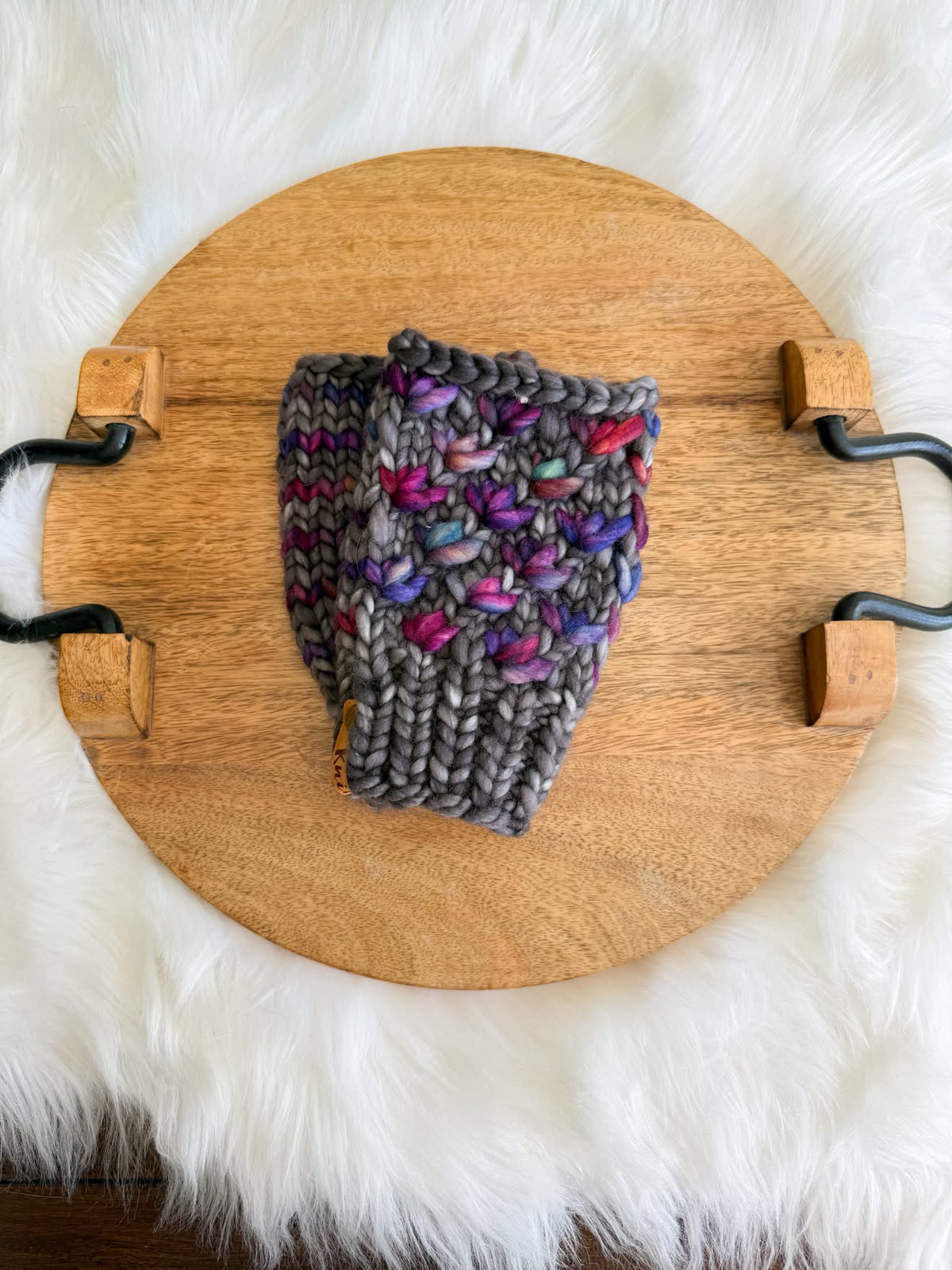 Knitted Fingerless Mitts