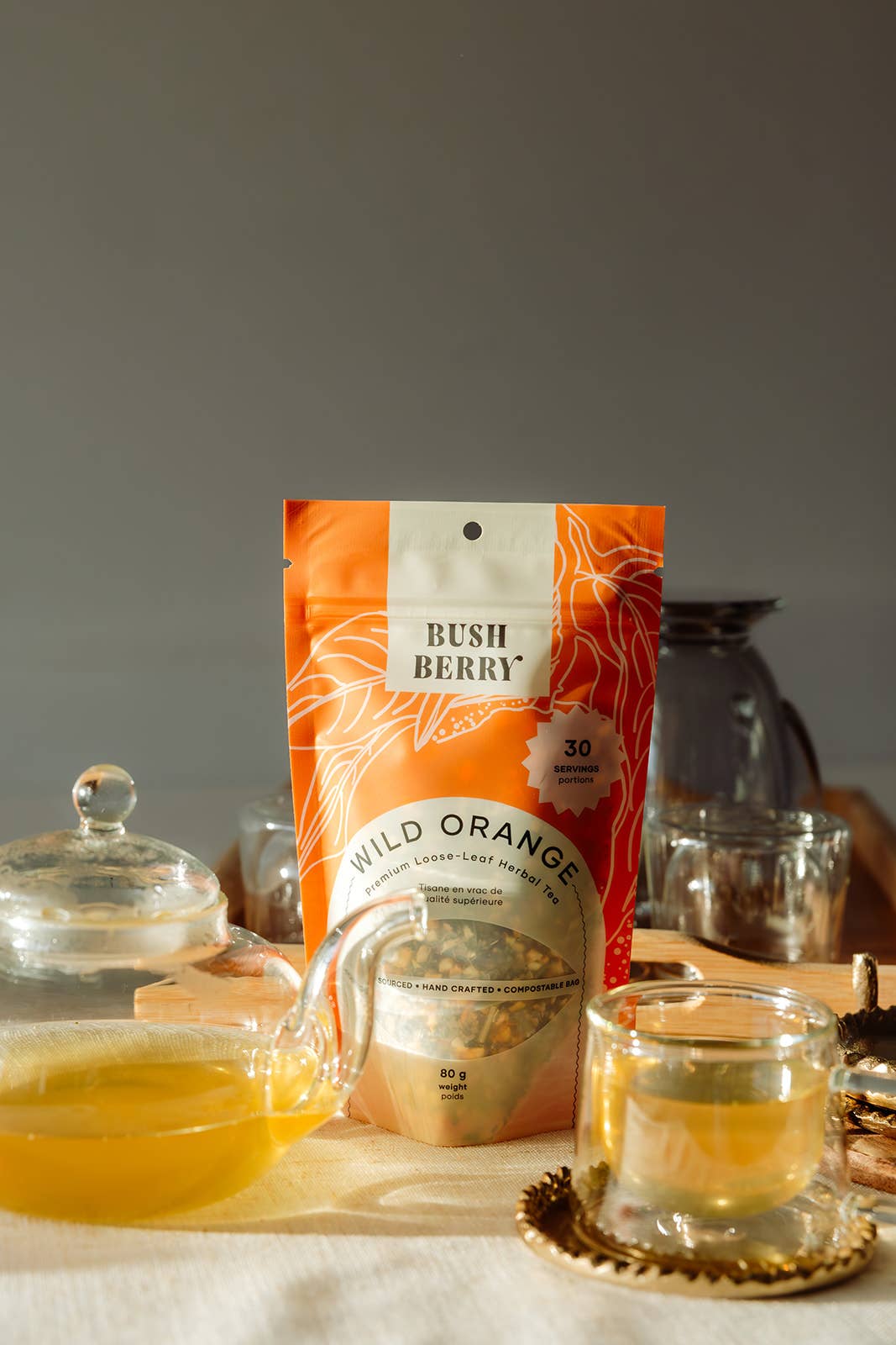 Organic Wild Orange Loose Leaf Tea