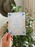 Load image into Gallery viewer, Happily Ever After  - Storybook Floral Folk Wedding Card
