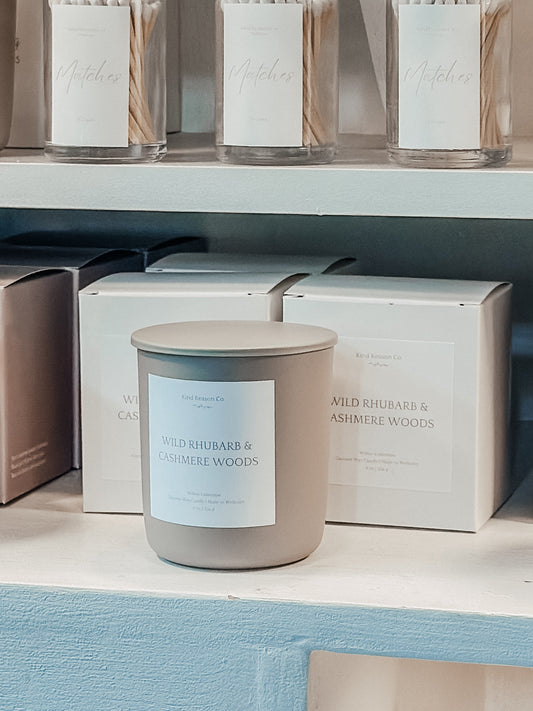 Wild Rhubarb & Cashmere Woods