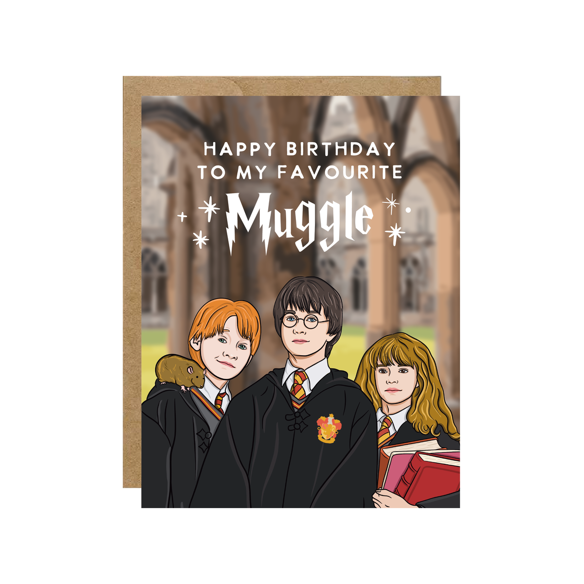 Magical Trio - Birthday Card
