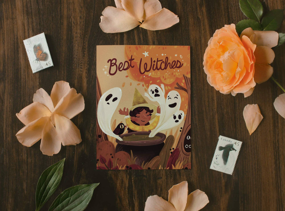Best Witches - Illustrated Greeting Card