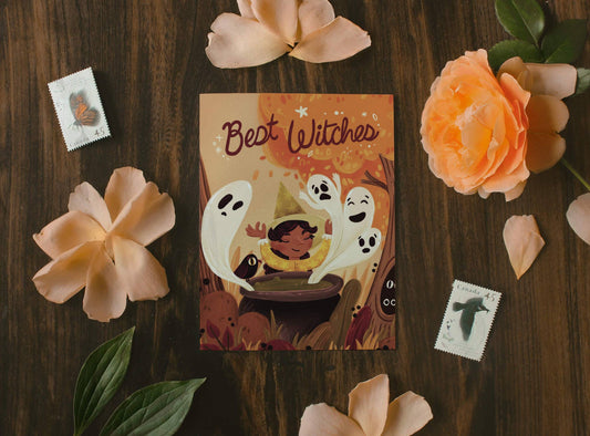 Best Witches - Illustrated Greeting Card