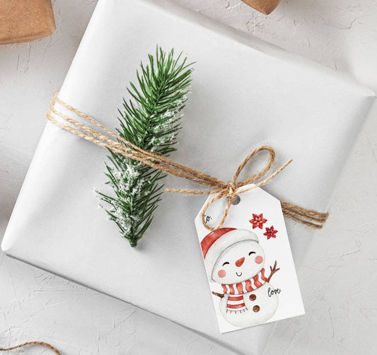 Snowman Gift Tags-Kind Reason Co.