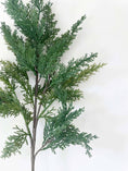 Load image into Gallery viewer, Cypress Real Touch Faux Christmas Stem 28"-Kind Reason Co.
