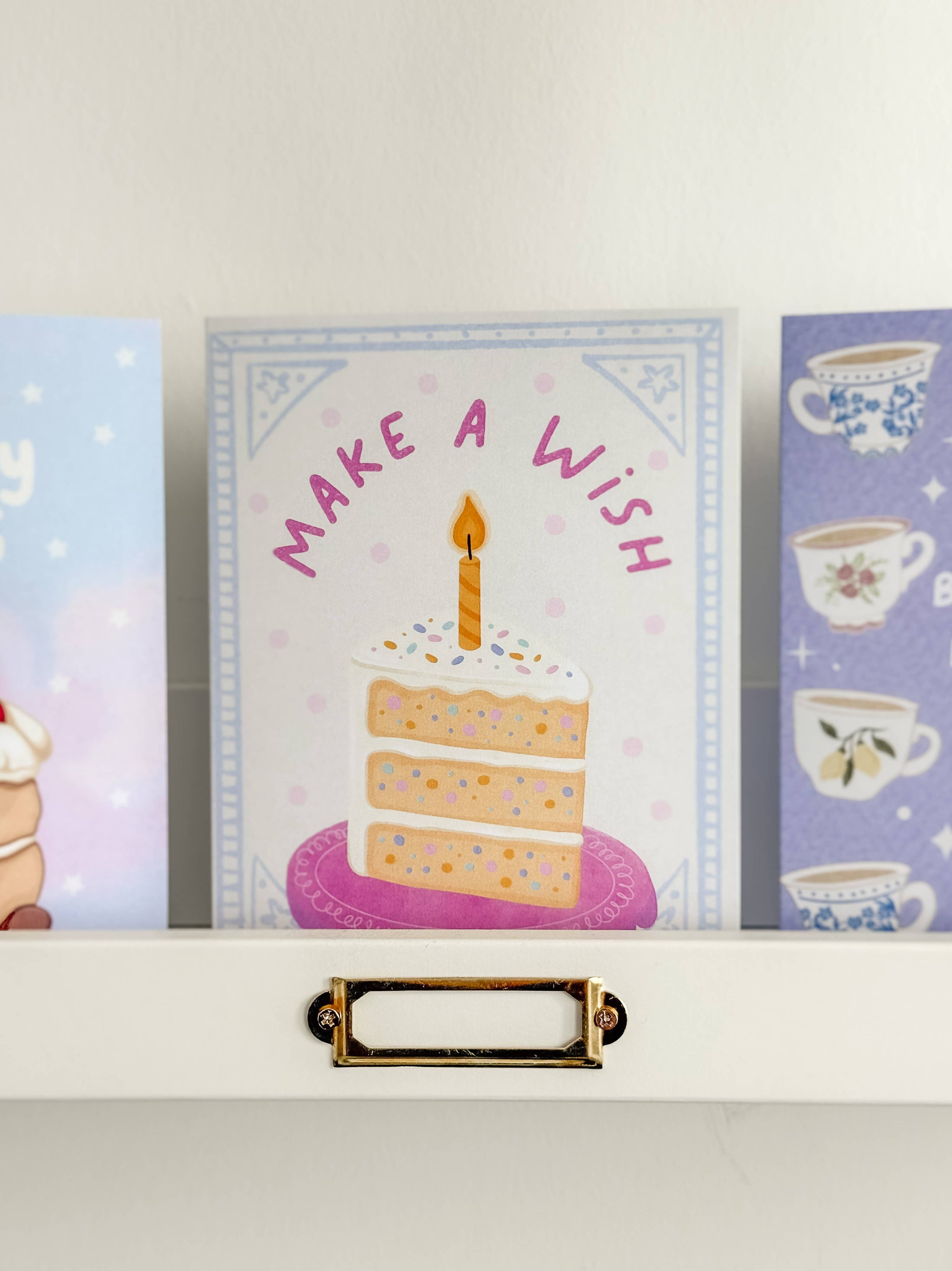 Make A Wish - Confetti Birthday Cake Card-Kind Reason Co.