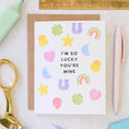 Load image into Gallery viewer, So Lucky You're Mine - Charms Cereal Love Card
