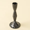 Load image into Gallery viewer, Zora Forged Candlestick - Gunmetal
