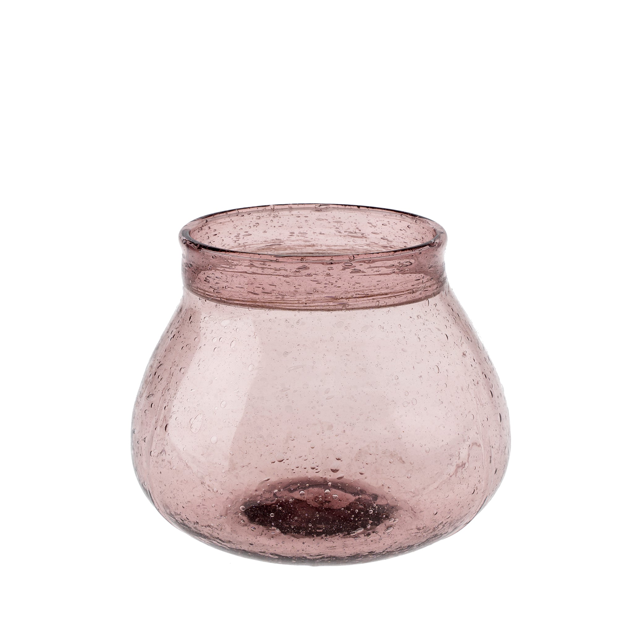 Glass Vase - Sangria