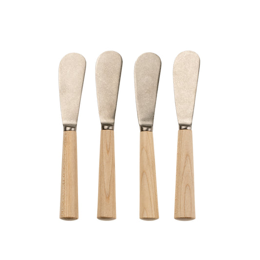 Maple Wood Spreaders Set of 4