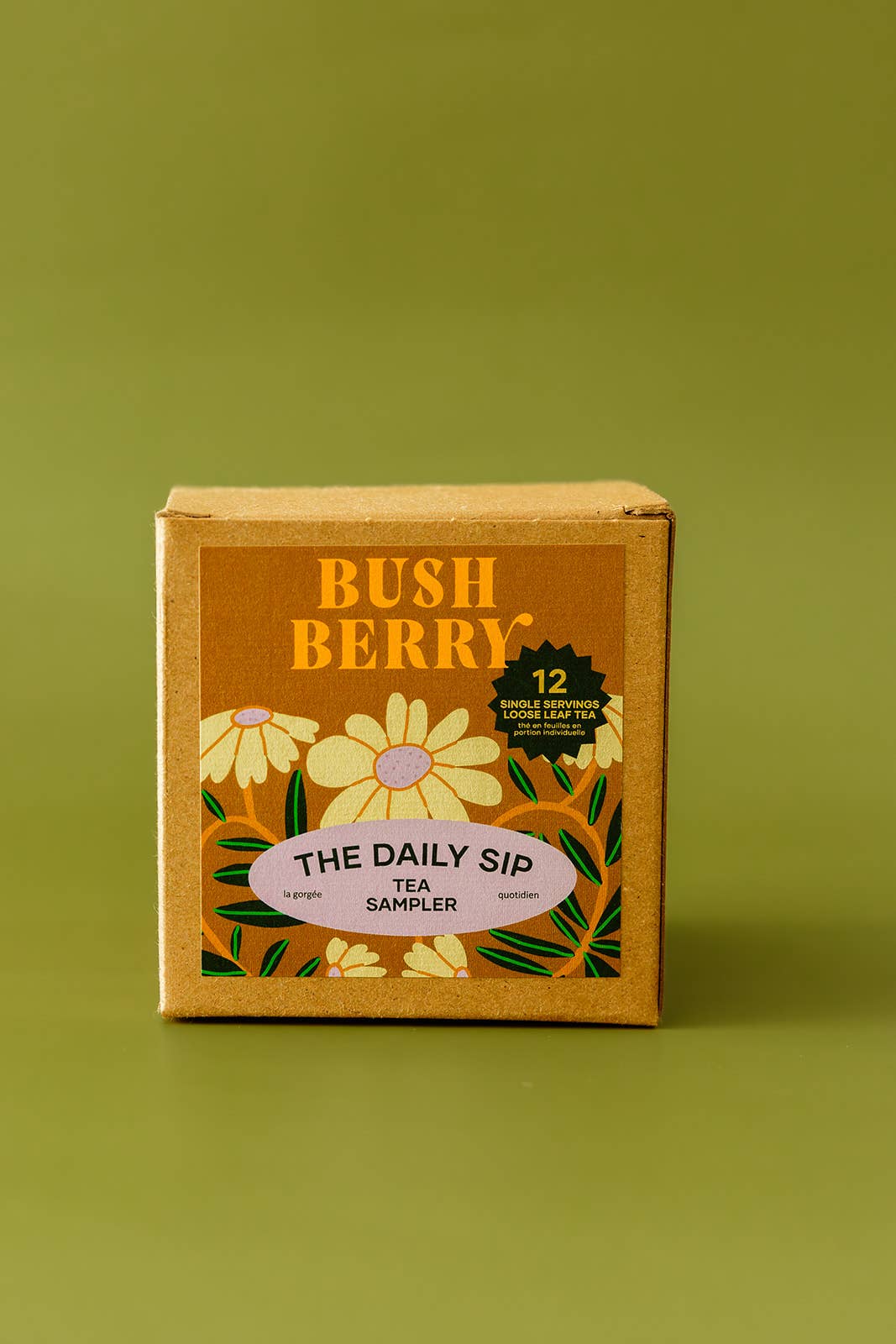 The Daily Sip Sampler | 12 Single Serving Caffeinated Teas