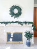 Load image into Gallery viewer, Cypress Real Touch Faux Christmas Wreath 24"-Kind Reason Co.
