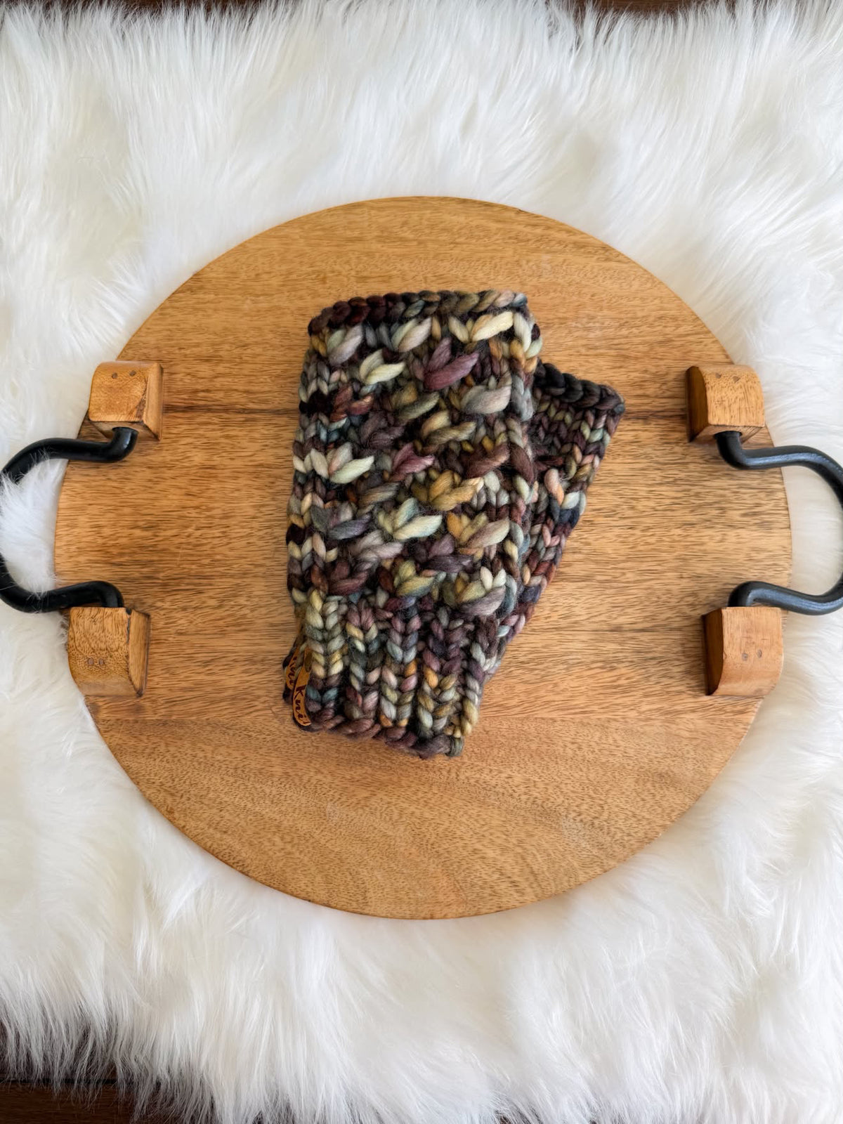 Knitted Fingerless Mitts