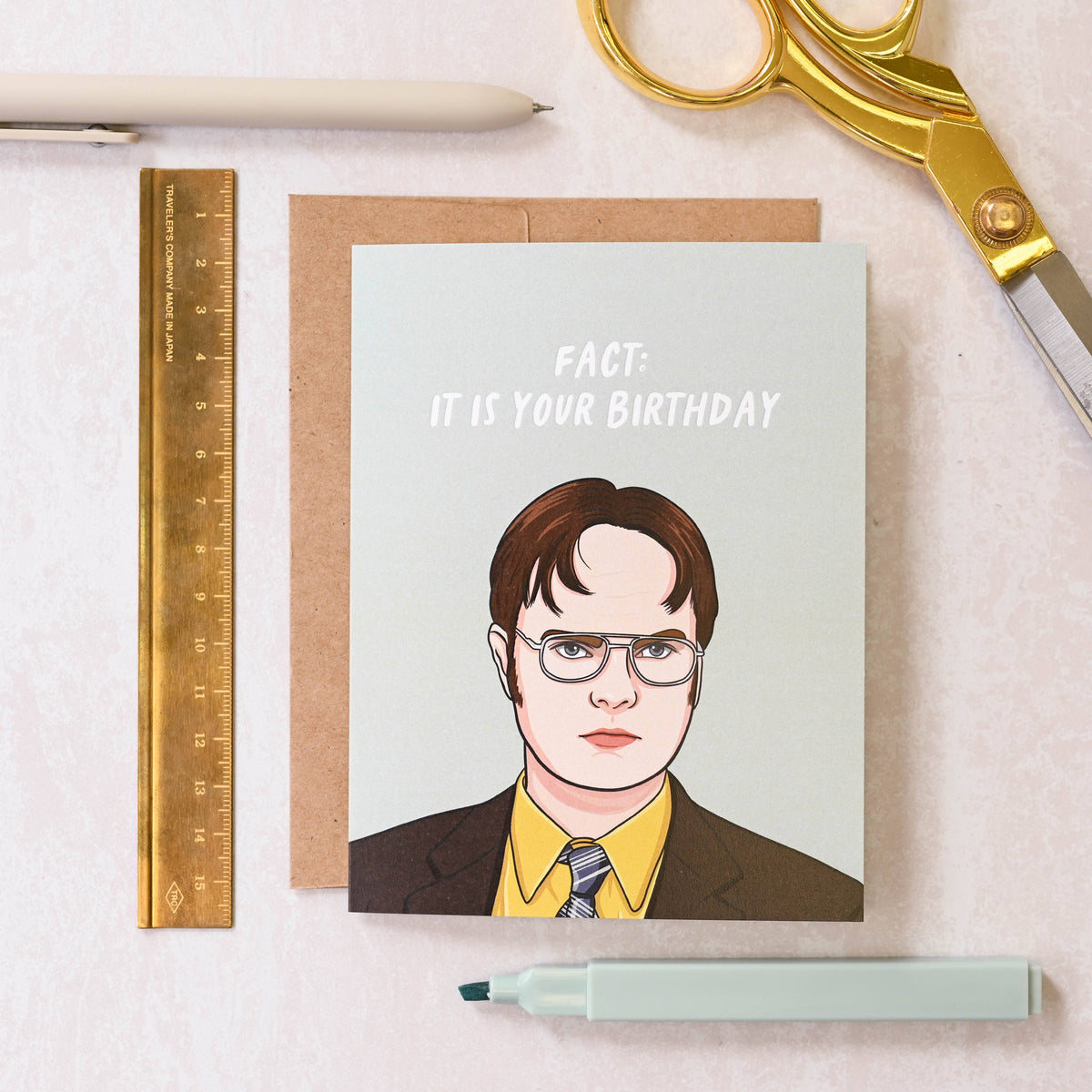 'Fact: It Is Your Birthday' - Birthday Card