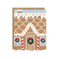 Load image into Gallery viewer, Merry Christmas Cozy Gingerbread House - Holiday Card-Kind Reason Co.
