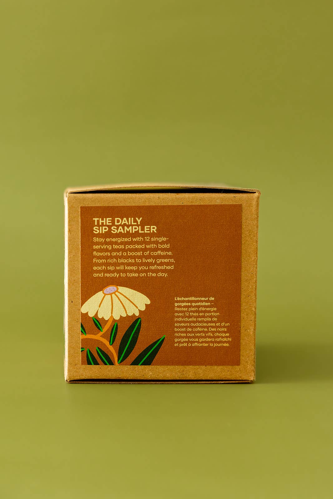 The Daily Sip Sampler | 12 Single Serving Caffeinated Teas