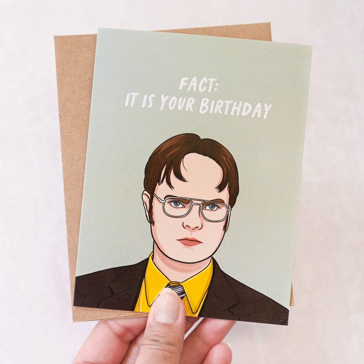 'Fact: It Is Your Birthday' - Birthday Card