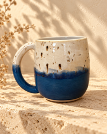 Pottery Mug - Barrel