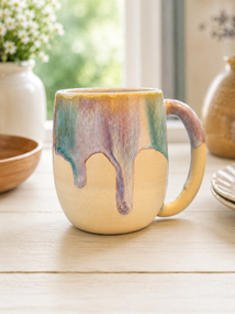 Pottery Mug - Barrel