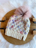 Load image into Gallery viewer, Lotus flower Toque - Knitted
