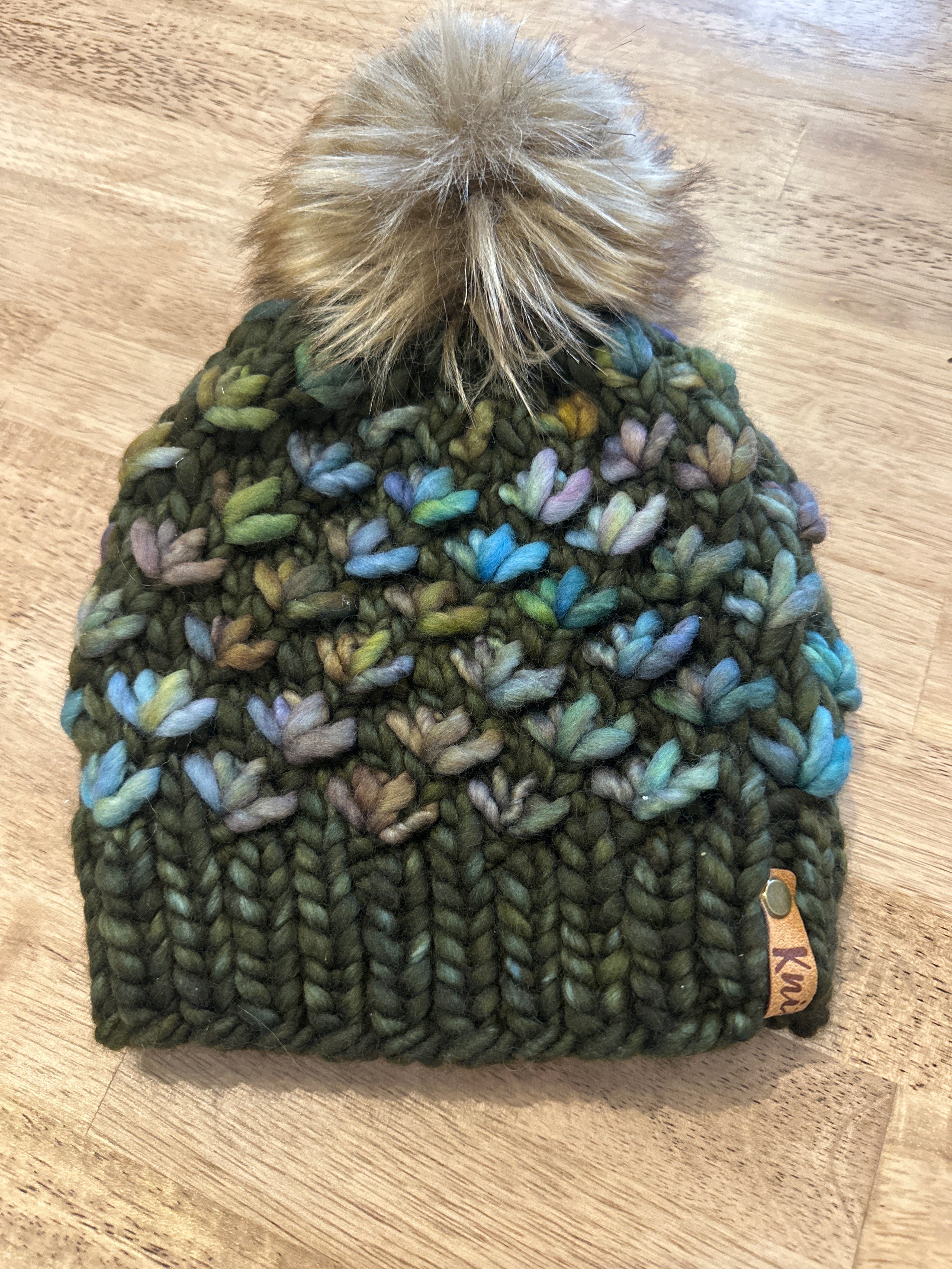 Lotus flower Toque - Knitted