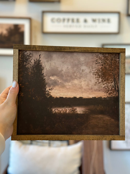 Moody Lake Landscape Sign