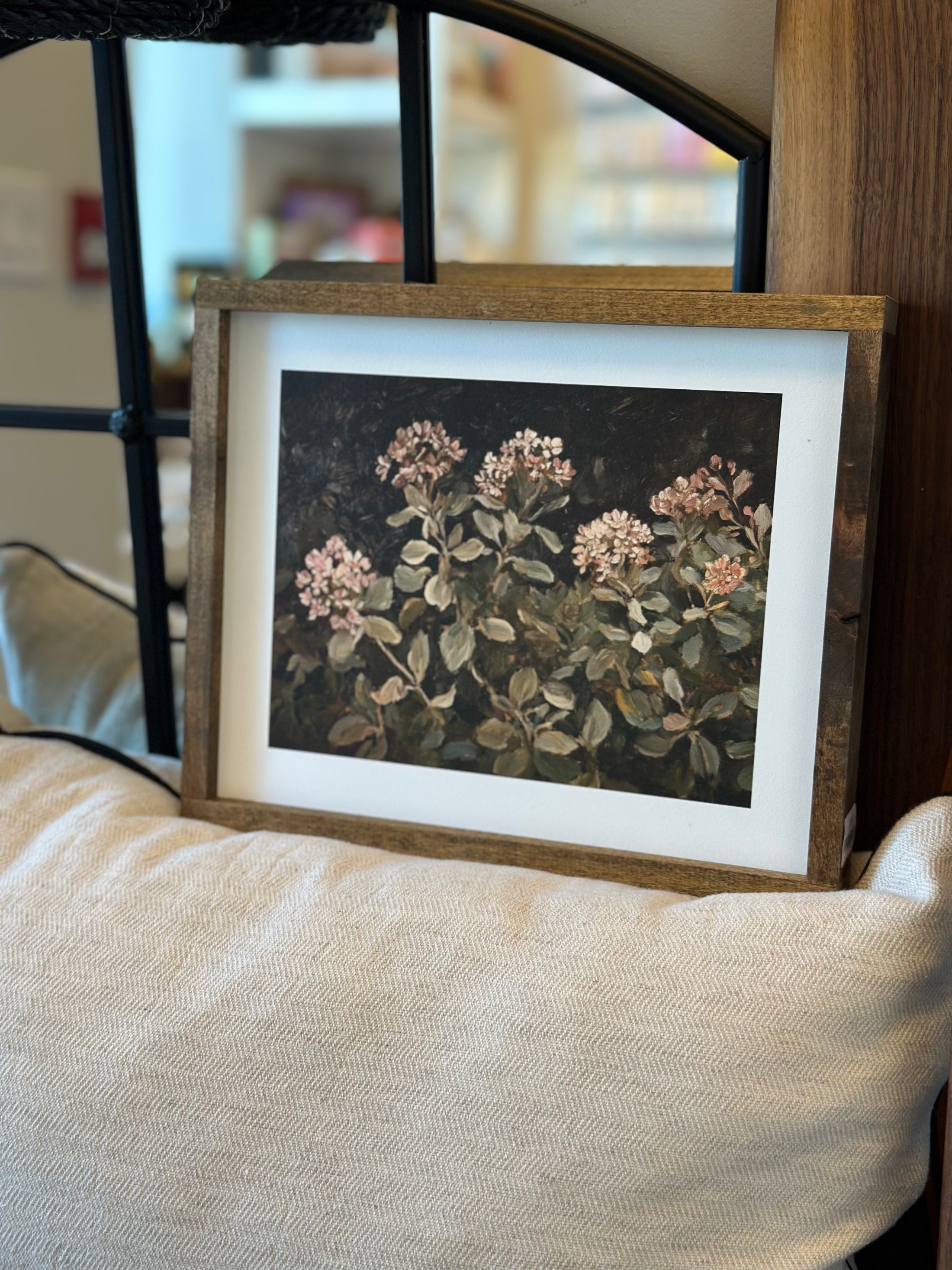 Moody Floral Sign