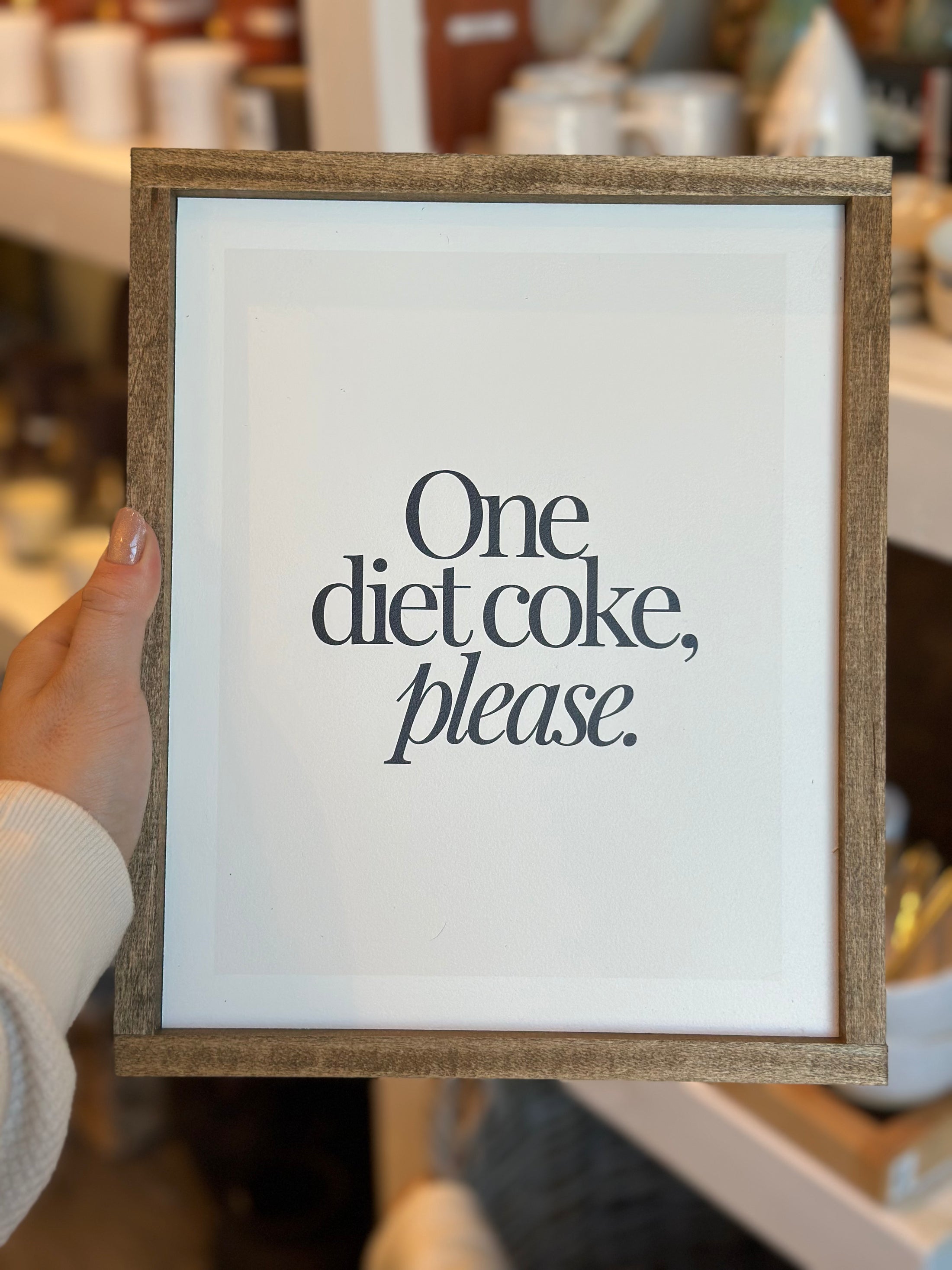 'Diet Coke' Sign
