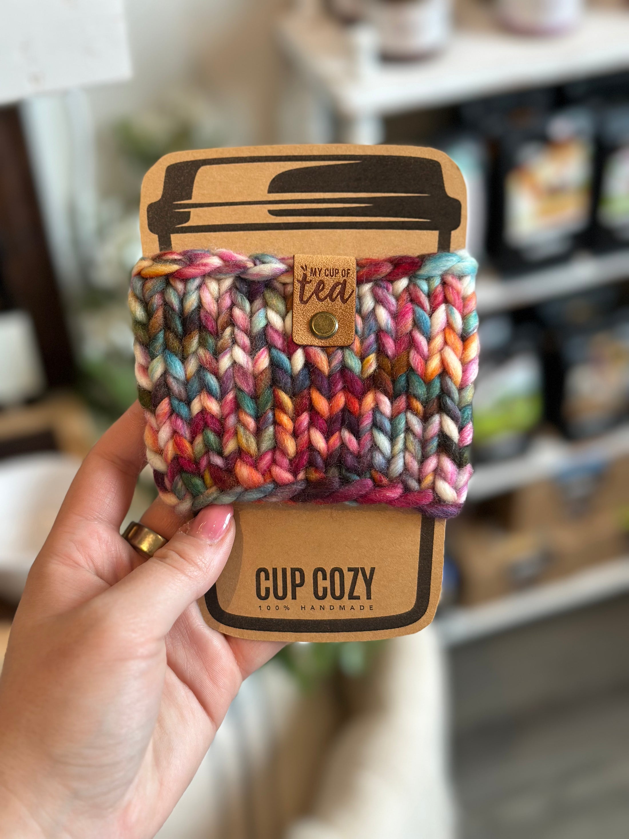 Knitted Cup Cozy
