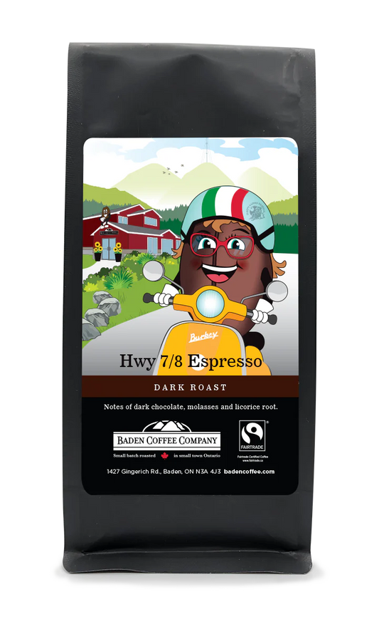 Hwy 7/8 Espresso - Dark Roast Espresso Grind