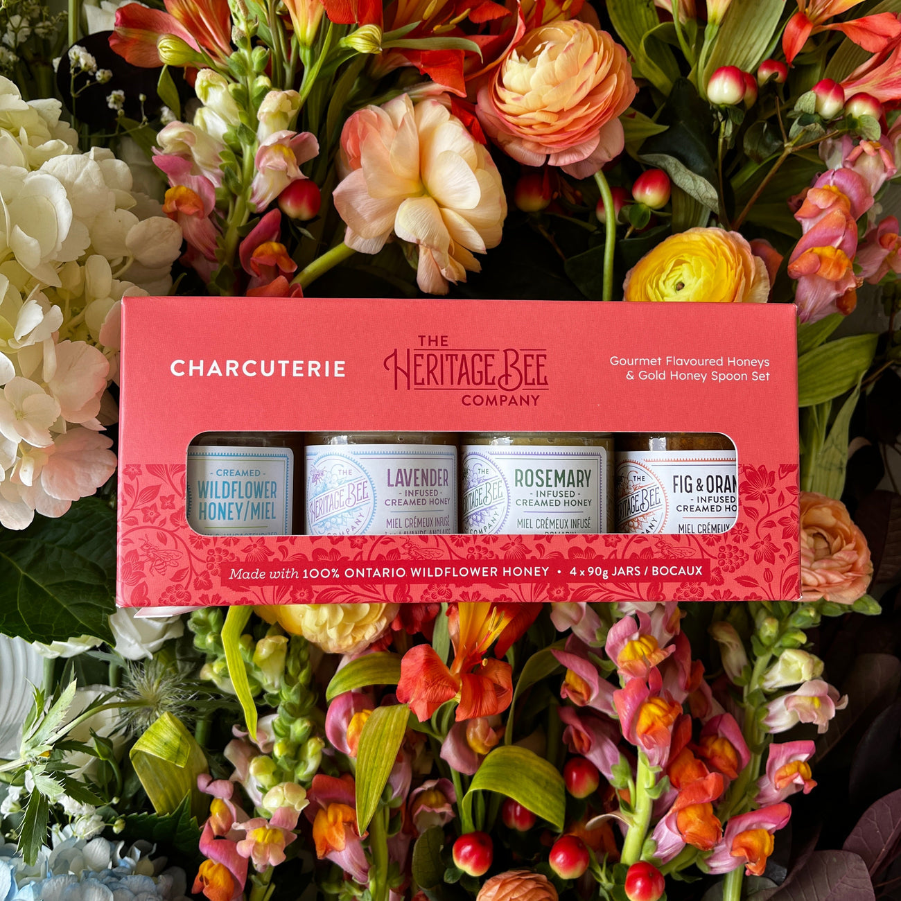 'Charcuterie' Creamed Honey Gift Set