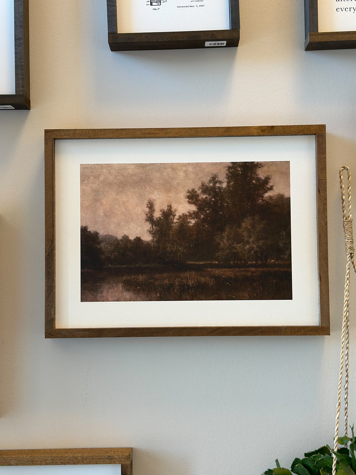 Golden Lake Landscape Sign