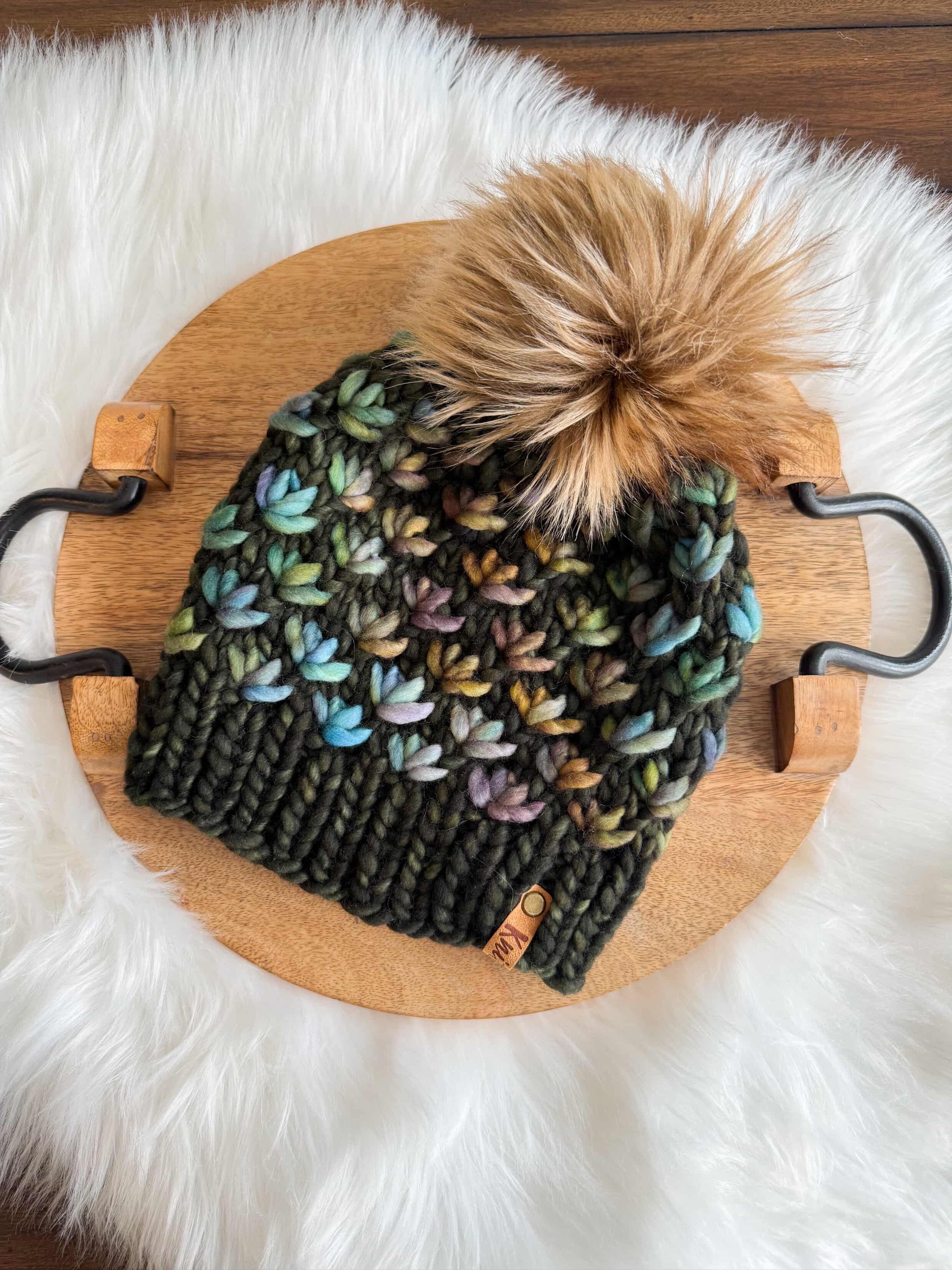 Lotus flower Toque - Knitted