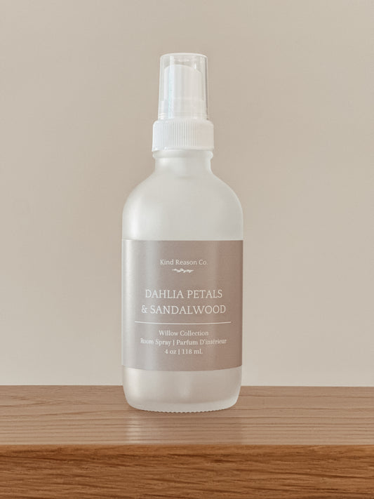 Dahlia Petals & Sandalwood - Room & Linen Spray