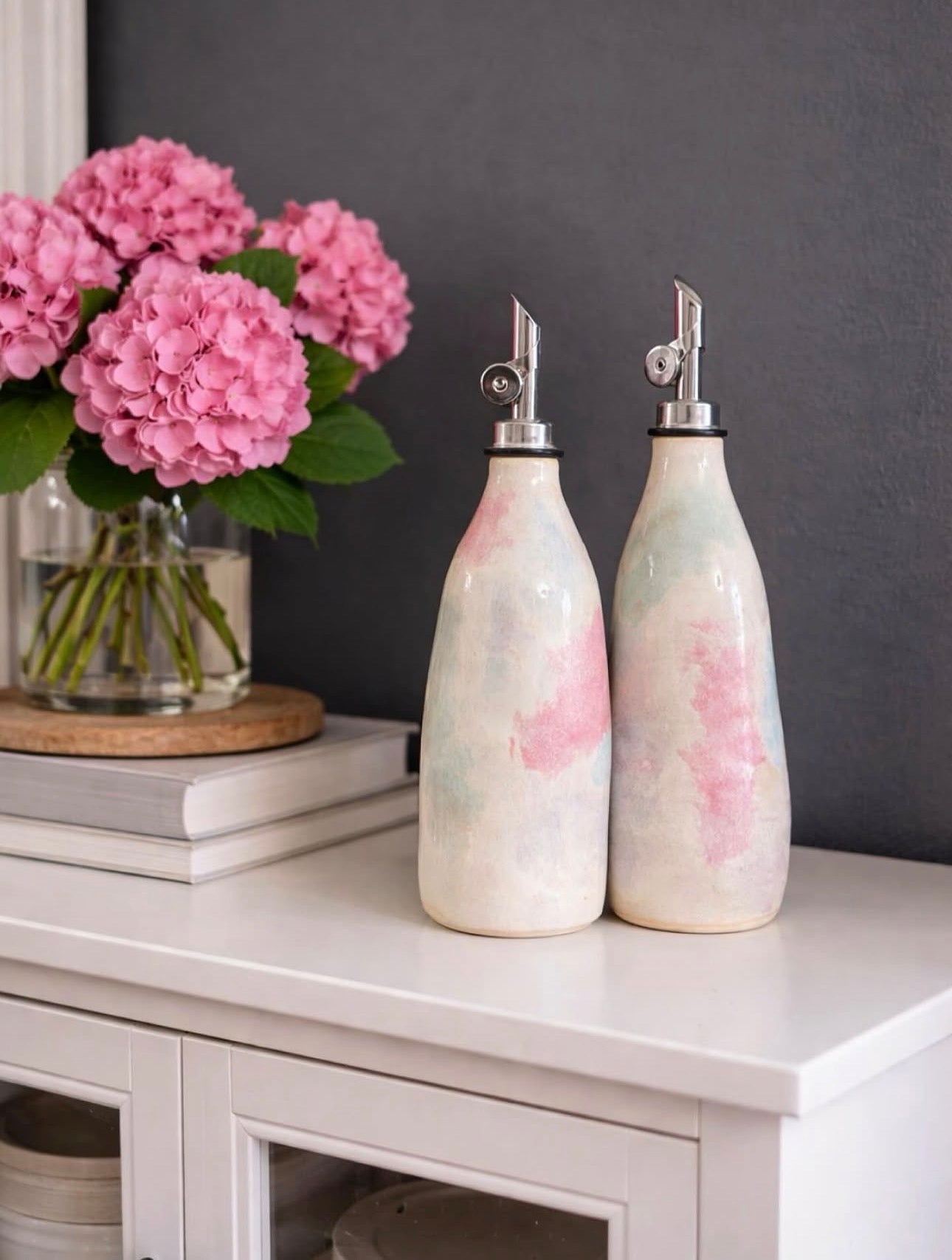 Pottery Oil Dispenser
